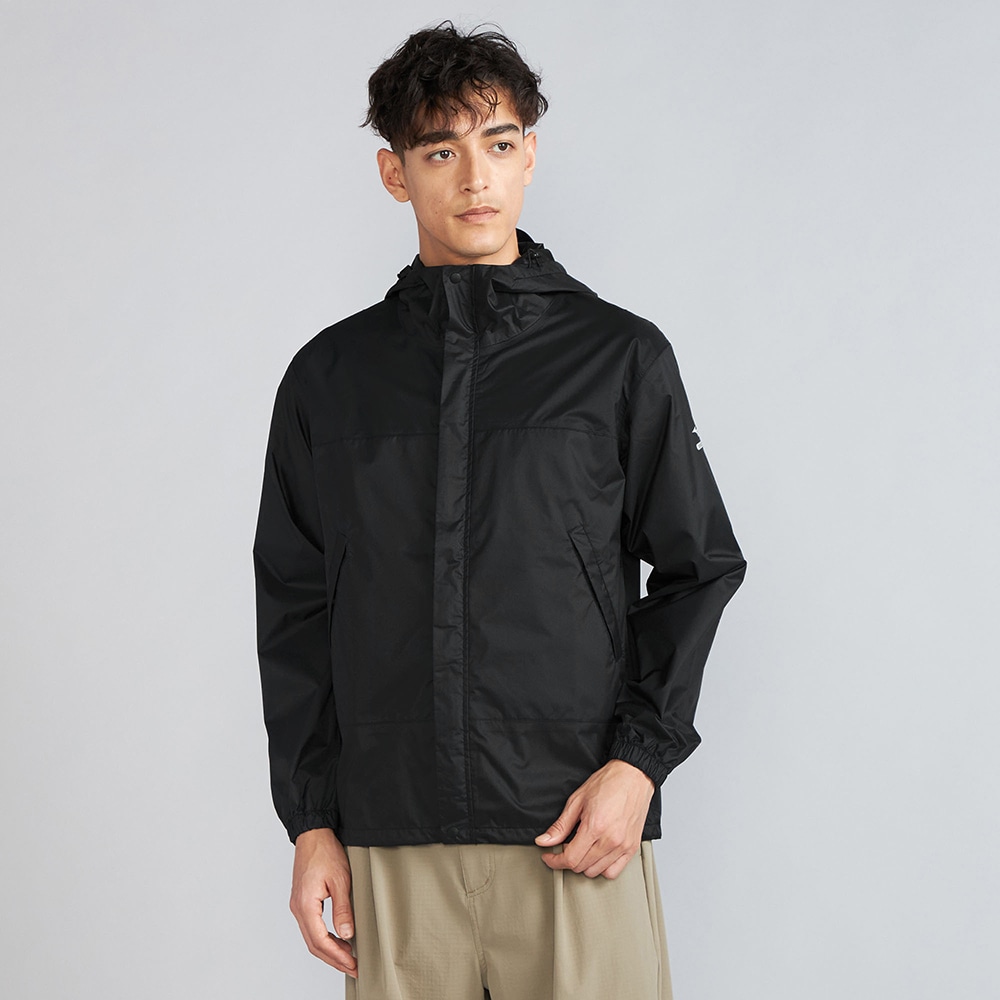 耐水素材】ベルグテックアクアブロックレインジャケット(防水／収納袋