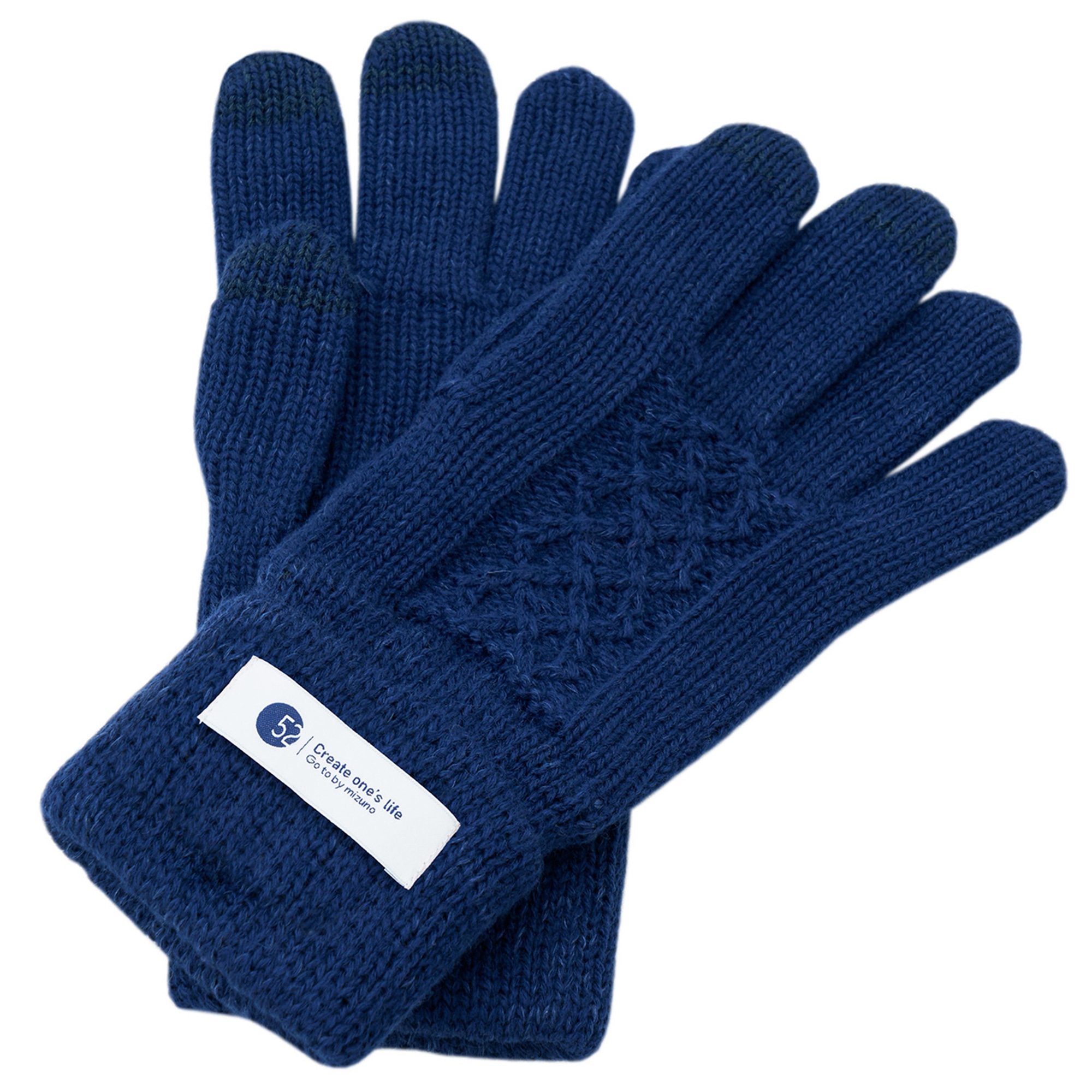 吸湿発熱】ブレスサーモ ニットグラブ(タッチパネル対応)|B2JYA703|Go
