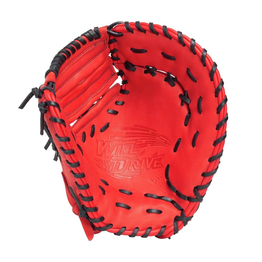 軟式用ウィルドライブ レッド【一塁手用／TK型】|1AJFR34600|グラブ