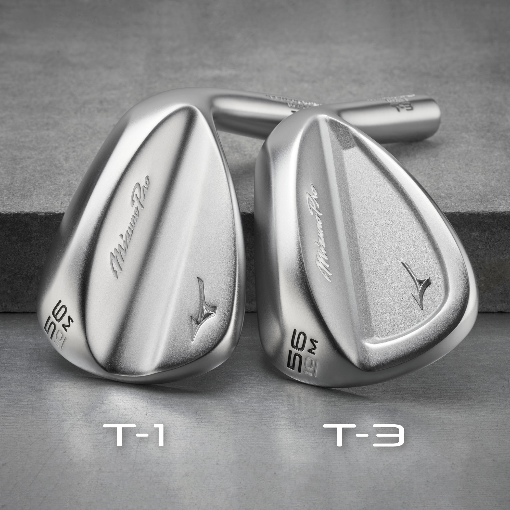 Mizuno Pro T-3 ウエッジ／左用(ホワイトサテンブラッシュ仕上げ)(N.S.