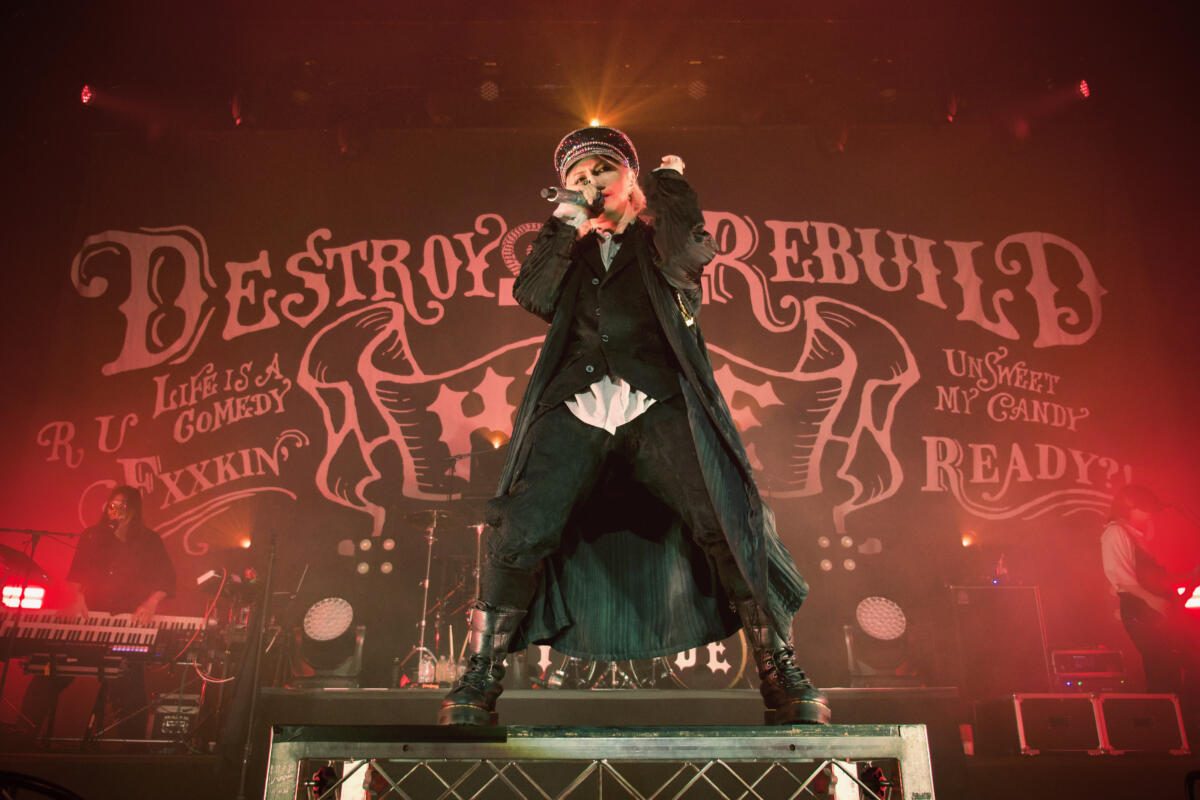 Report: “Inside” HYDE's world tour finale in Los Angeles