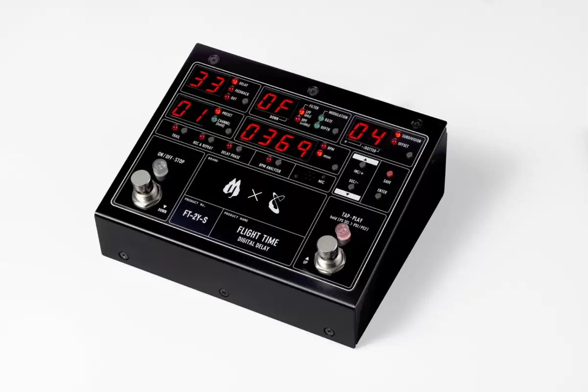 SUGIZO unveils signature delay pedal with FREE THE TONE