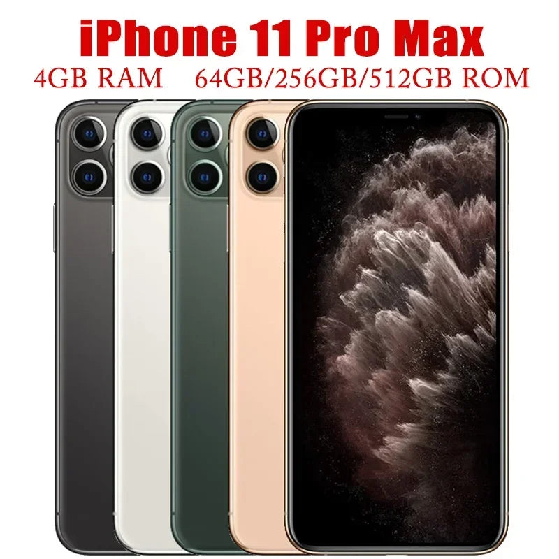 Apple iPhone 11 Pro Max - Unlocked Smartphone with A13 Bionic Chip