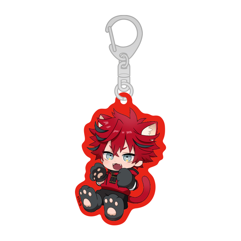 極楽街 チェーン付き缶バッジ アルマ 極楽街』トレーディングチェーン