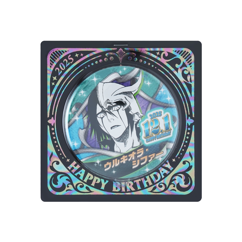 BLEACH』バースデイ缶バッジ ウルキオラ・シファー BE4