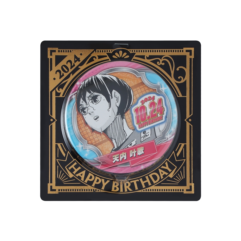 ホークス バースデー缶バッジ 2024 ヒロアカ ホークス バースデー 2024