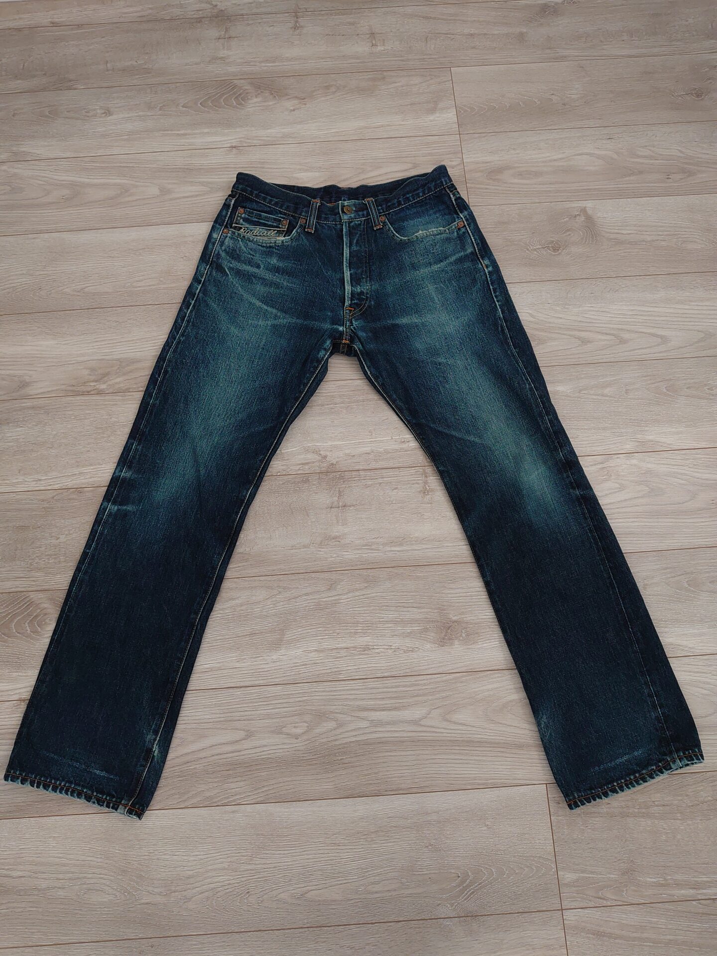 ラディアル】デニムの経年変化と色落ちを徹底検証(リジッドから10年穿