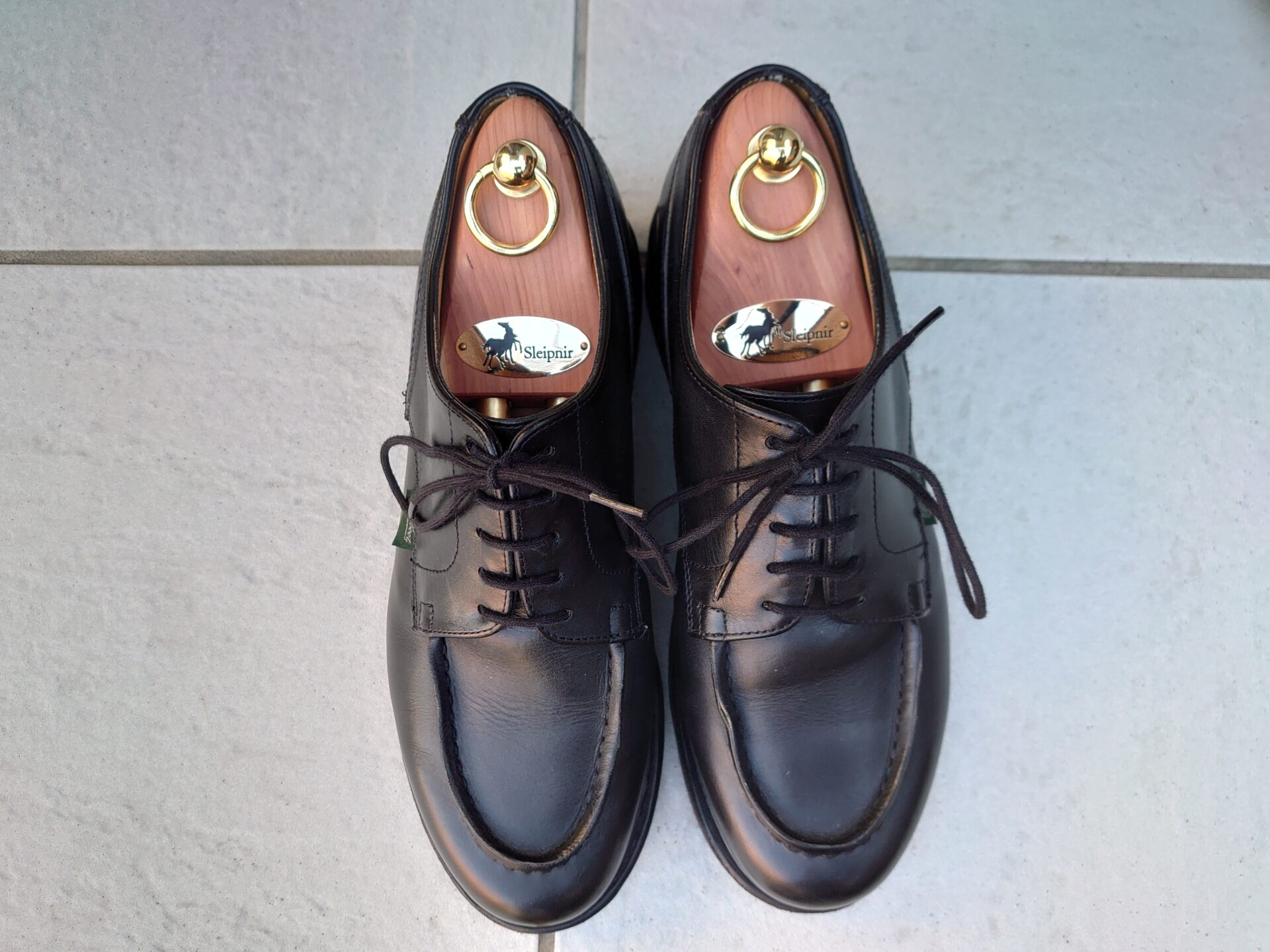 パラブーツ】シャンボードのサイズ感・経年変化レビュー!特徴やモカ