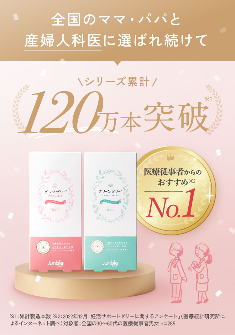 公式】ピンクゼリー・グリーンゼリー｜産婦人科取り扱い商品（ジュンビー）