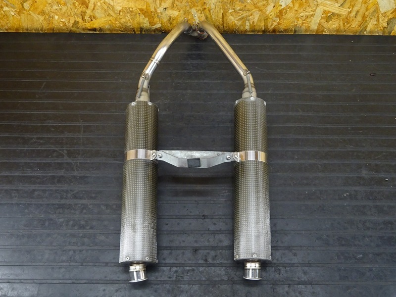 201223】ホーネット250(MC31-1252)□ 社外サイレンサー スリップオン