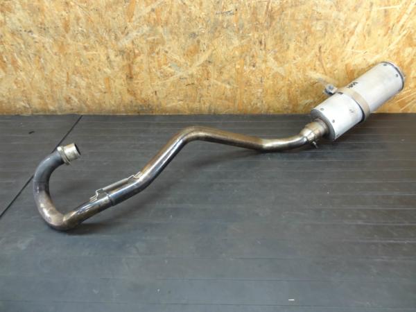 170611]FTR223(MC34)◇ホワイトブロス? 社外マフラー 左出しアップ