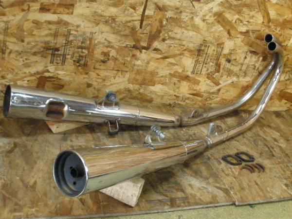 GB250クラブマン(MC10-1035)◎純正マフラー 左右セット 2本出し – 中古