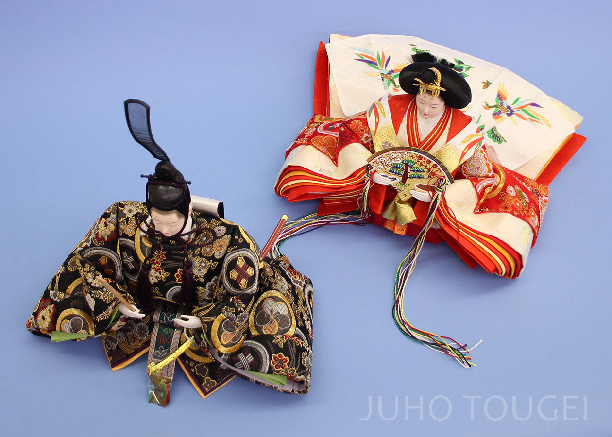 雛人形七段飾り105cm幅 十番十五人 – 寿鳳人形の東芸
