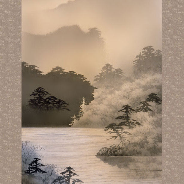 掛け軸 山水画 – 寿鳳人形の東芸