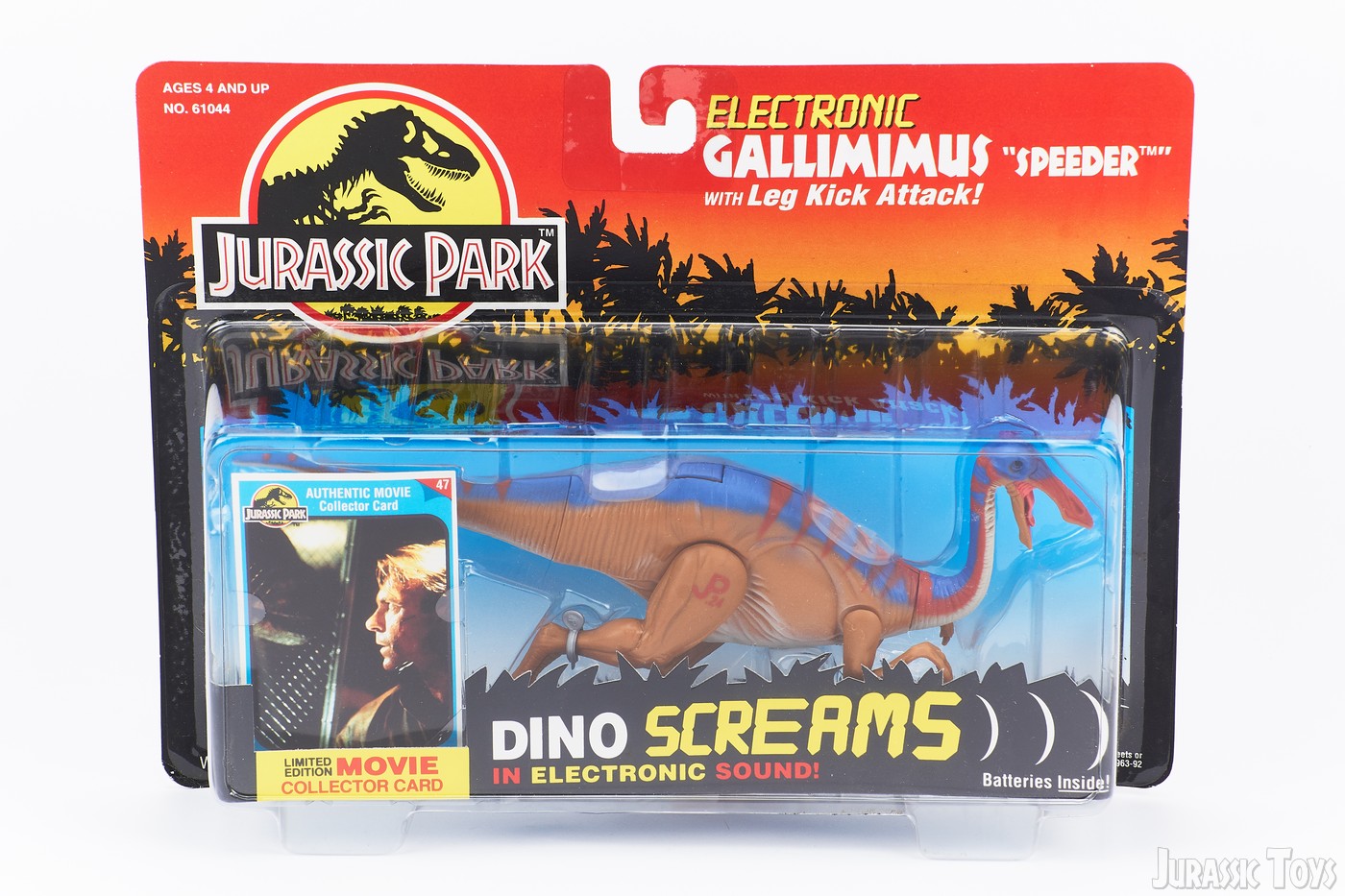 Review: Kenner Jurassic Park series II Gallimimus | Jurassic Toys