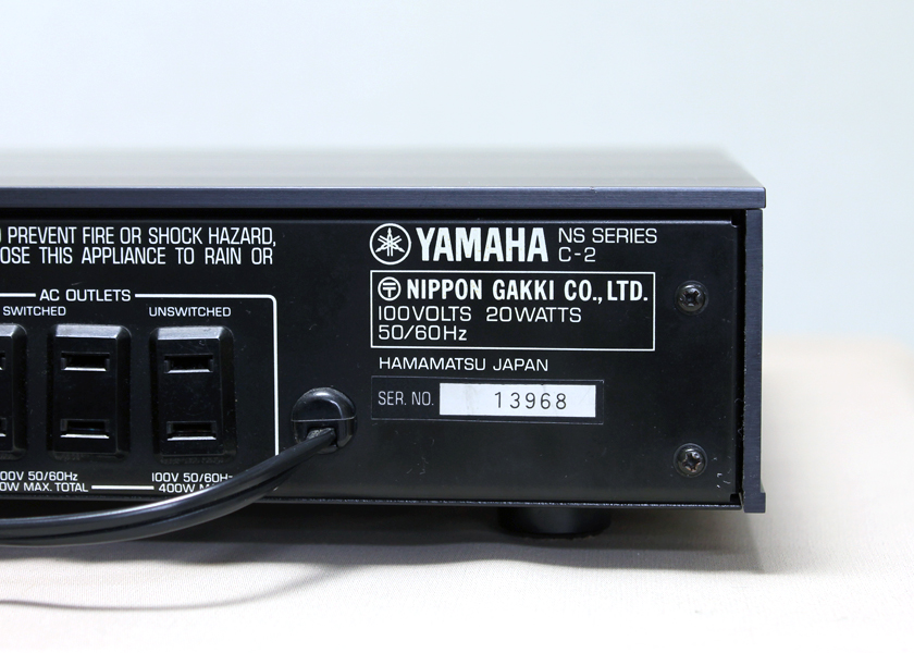 YAMAHA C2 プリアンプ - 中古オーディオの販売や買取ならジャストフレンズ