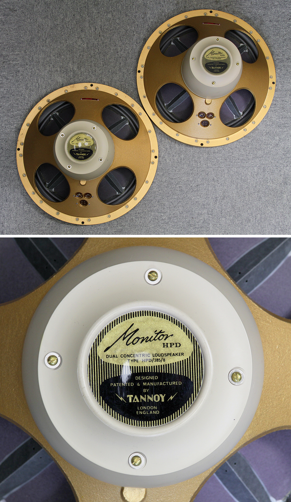 TANNOY タンノイ Berkeley HPD385A/8Ω 38cm同軸型スピーカー ペア