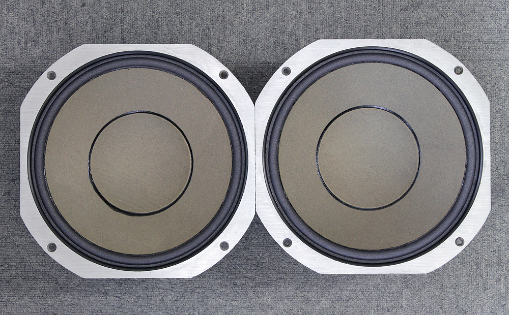 JBL 2121 8Ω 25cmコーン型ミッドウーファー ペア エッジ張替済 - 中古