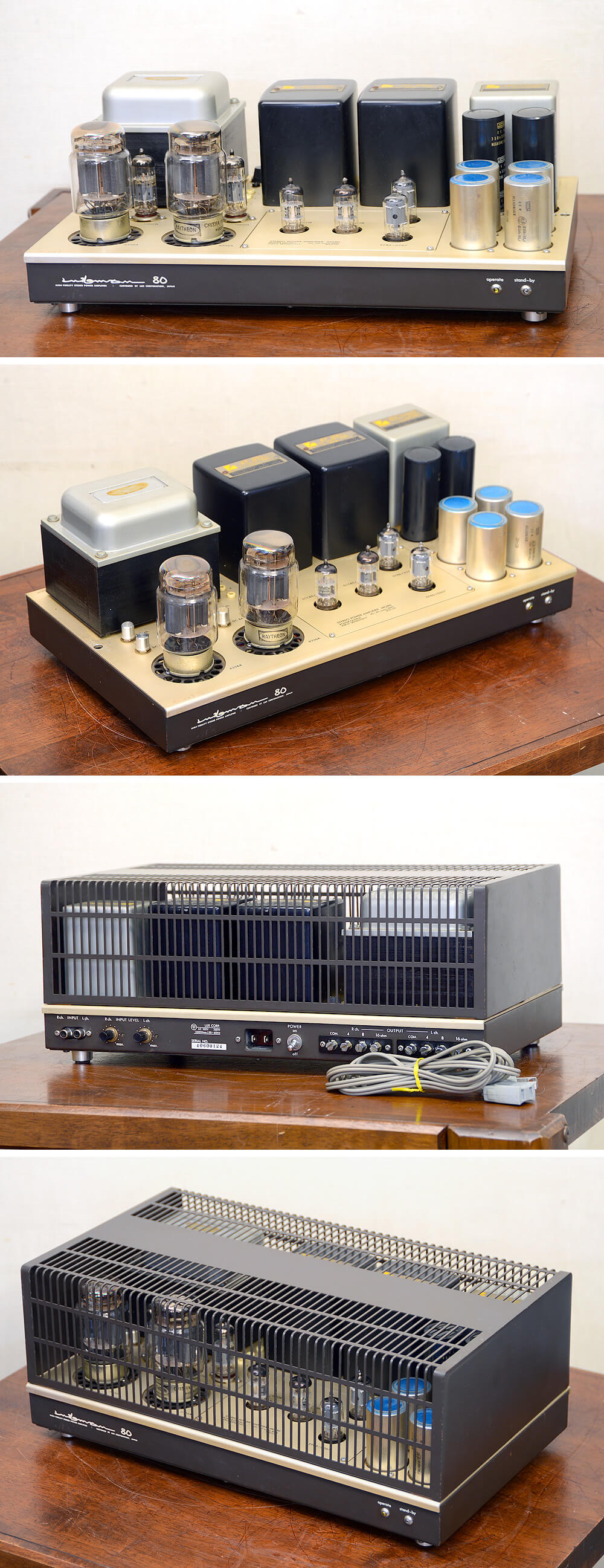 LUXMAN ラックスマン MQ80 真空管パワーアンプ メンテナンス済 / 札幌