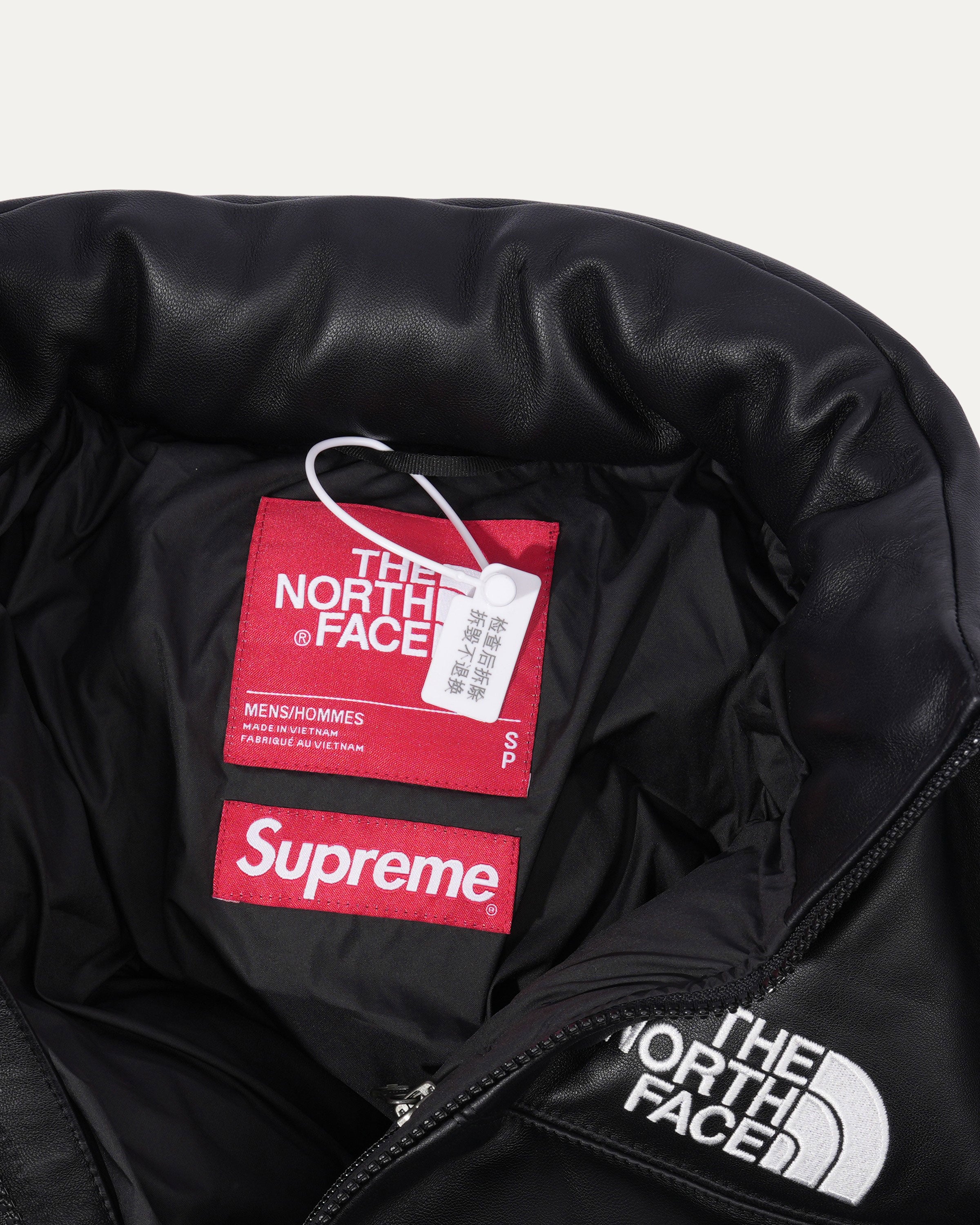 Supreme The North Face Leather Nuptse Jacket – Justin Reed