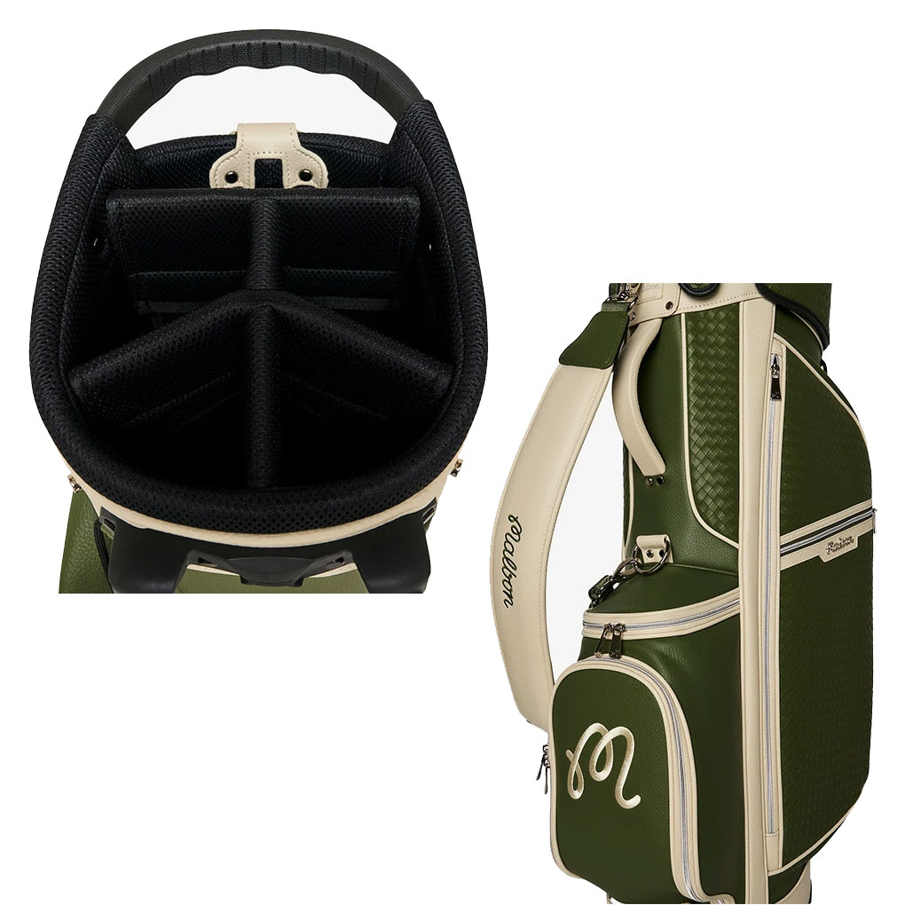 マルボン Malbon Golf キャディバッグ M-9152 5分割トップ Malbon Golf