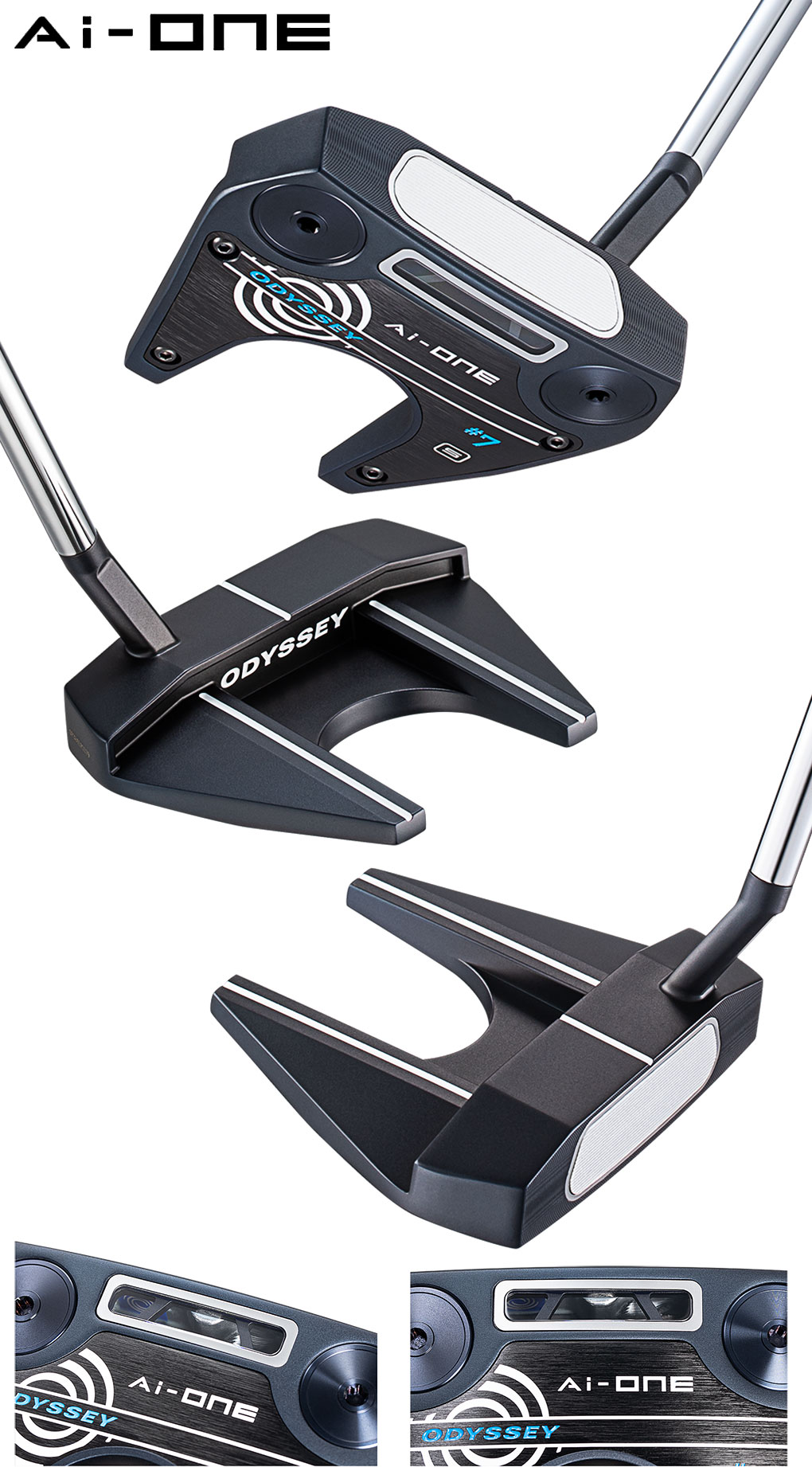 オデッセイ AI-ONE #7 S パター メンズ 右用 STROKE LAB 90シャフト 33