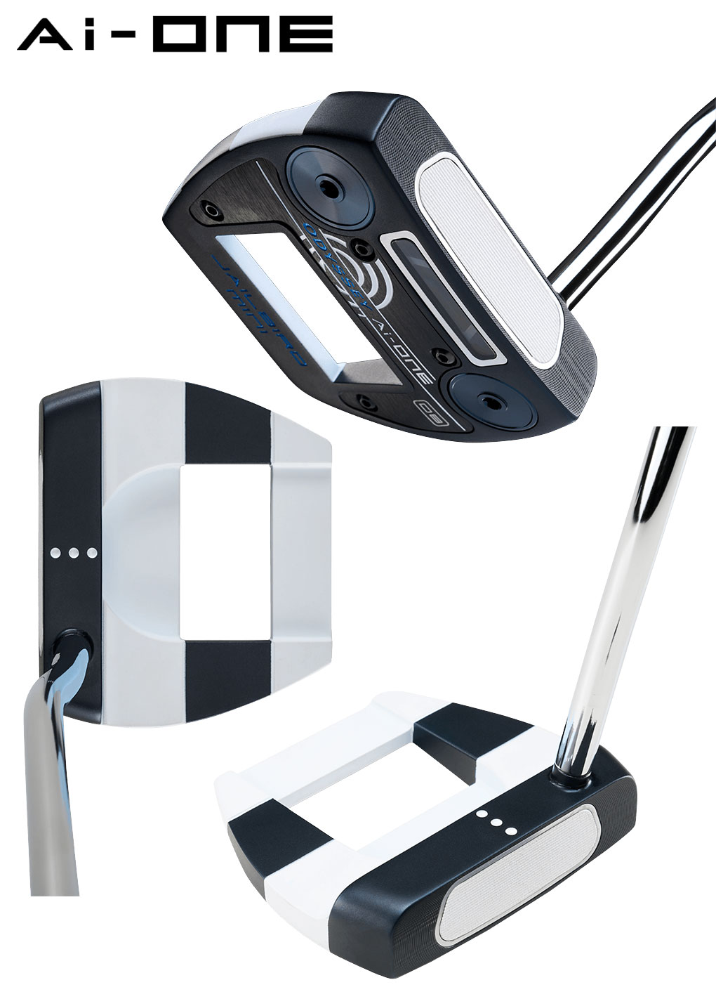 オデッセイ AI-ONE JAILBIRD MINI DB パター メンズ 右用 STROKE LAB