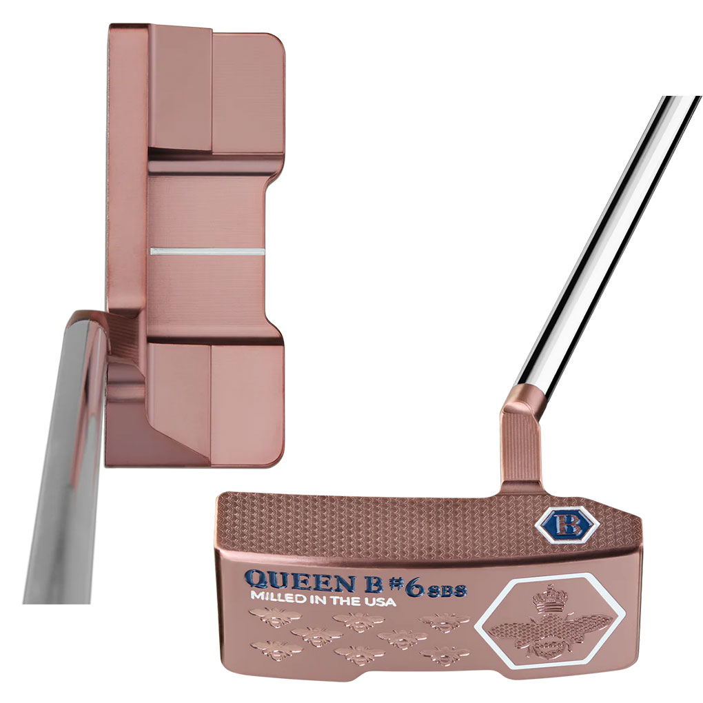 ベティナルディ Queen B 6 Slotback Slant Putter パター メンズ 右用