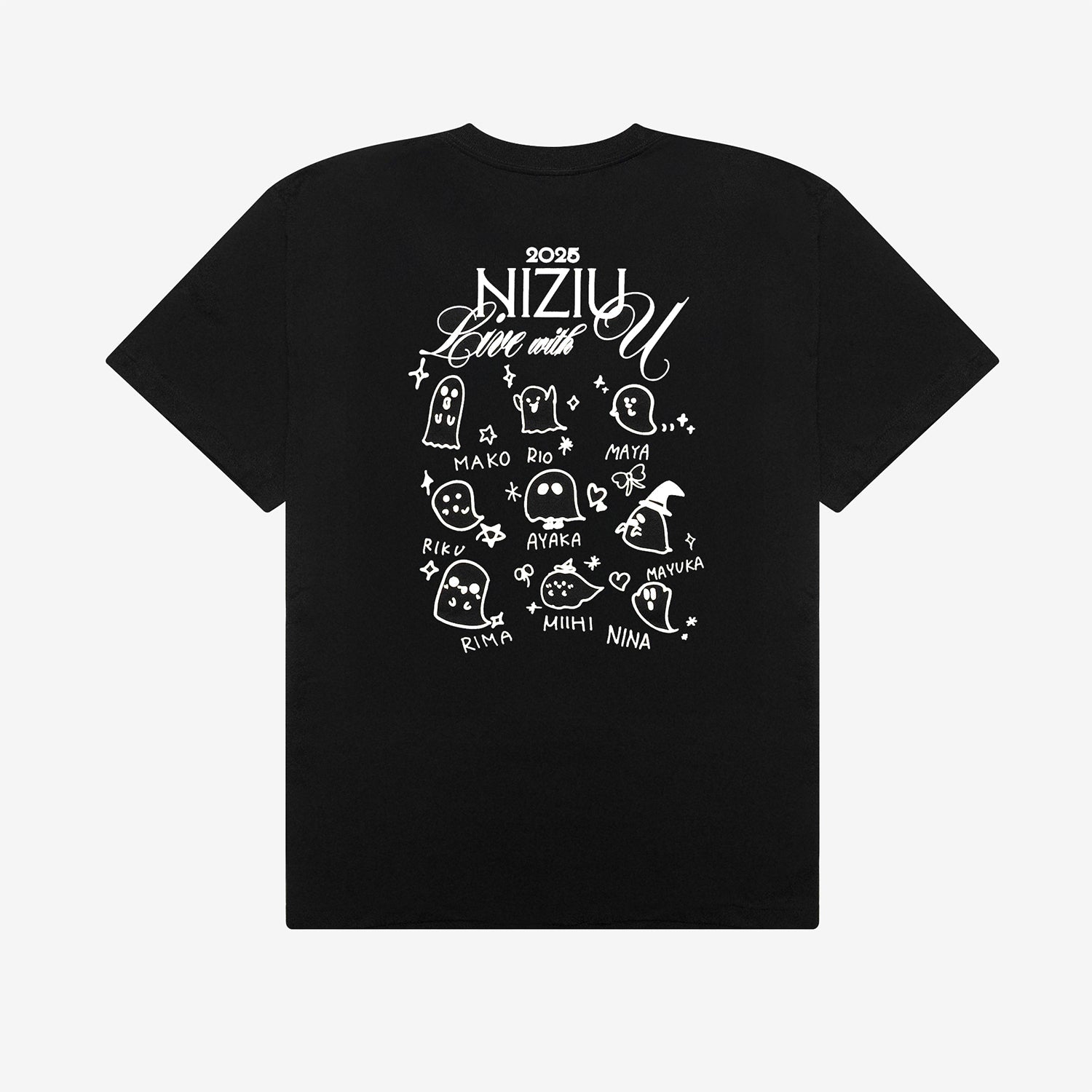 T-SHIRT【L】Designed by NiziU / NiziU『Live with U 2025 “NEW