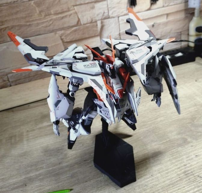 やっと入手！】閃光のハサウェイ『HG クスィーガンダム』を全塗装で