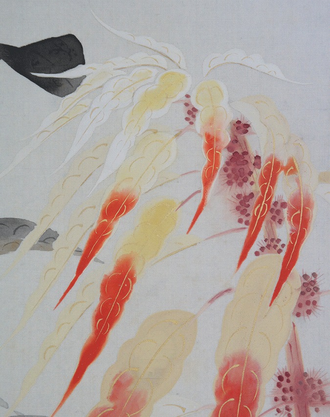 吉田秋光 秋晩 | 掛軸(掛け軸)販売／表装ご依頼は掛軸いっぷく掛軸