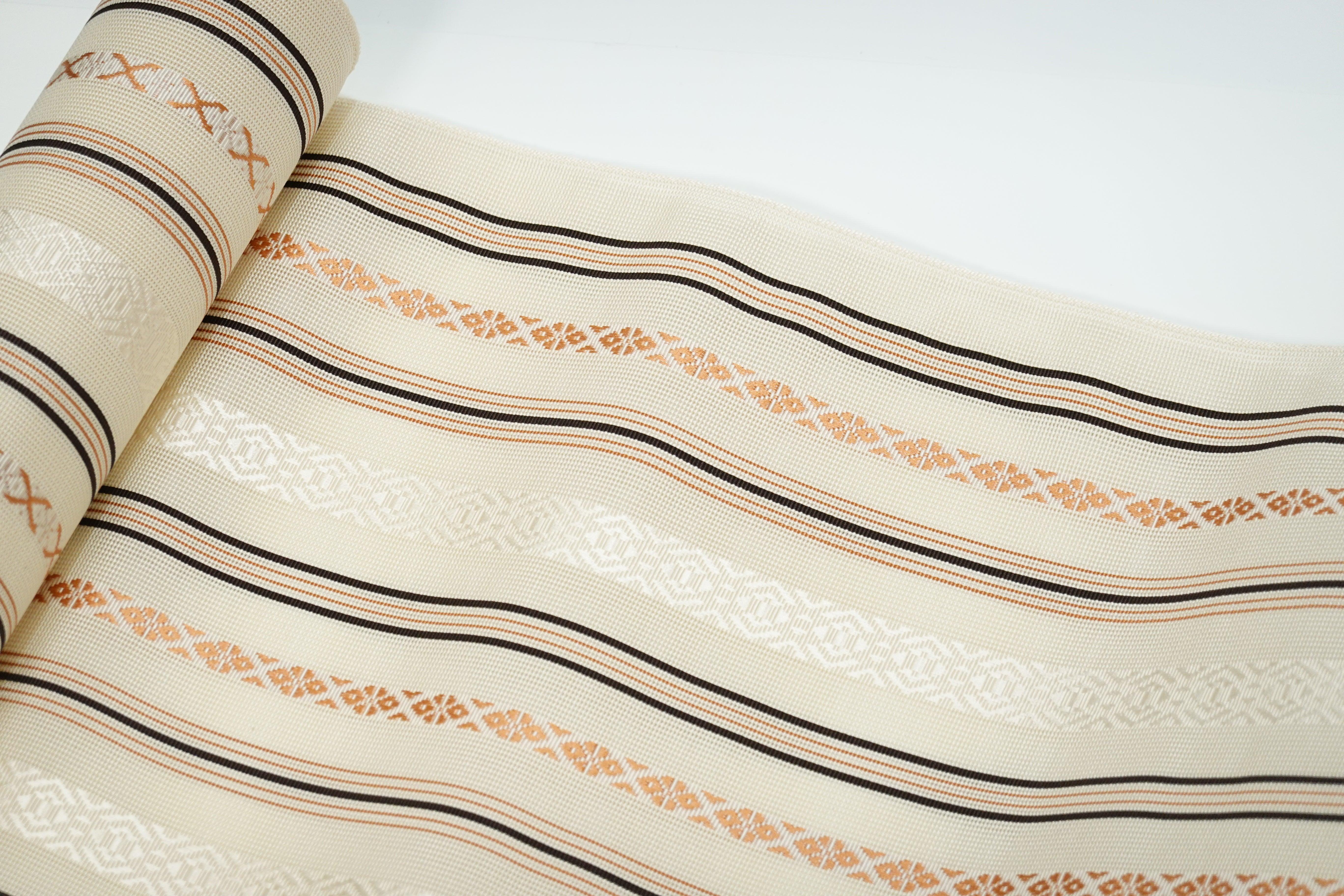 博多織】紗 八寸名古屋帯 