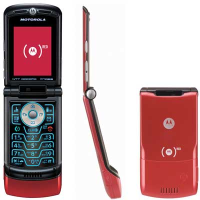 M702iSの新色「RED」登場、収益の一部は寄付