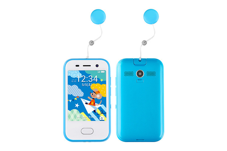 ソフトバンク、タッチ画面にカメラ付きの子供向けケータイ「キッズ