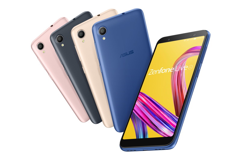 4つのカラバリで1万6800円、ASUSから「ZenFone Live（L1