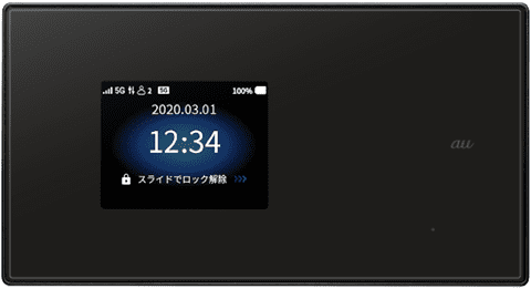auから5G対応モバイルルーター「Speed Wi-Fi 5G X01」 - ケータイ Watch
