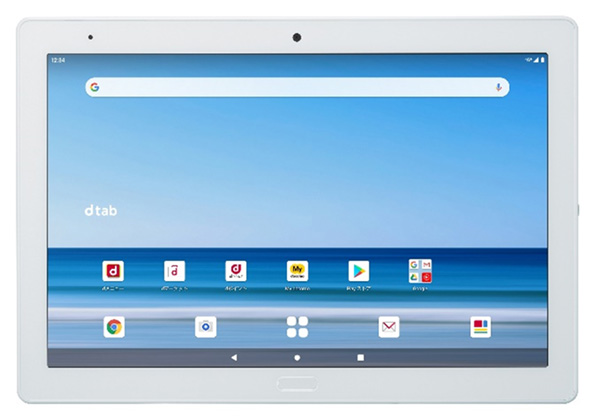 防水対応の「ドコモタブレット dtab d-41A」、8月28日に発売