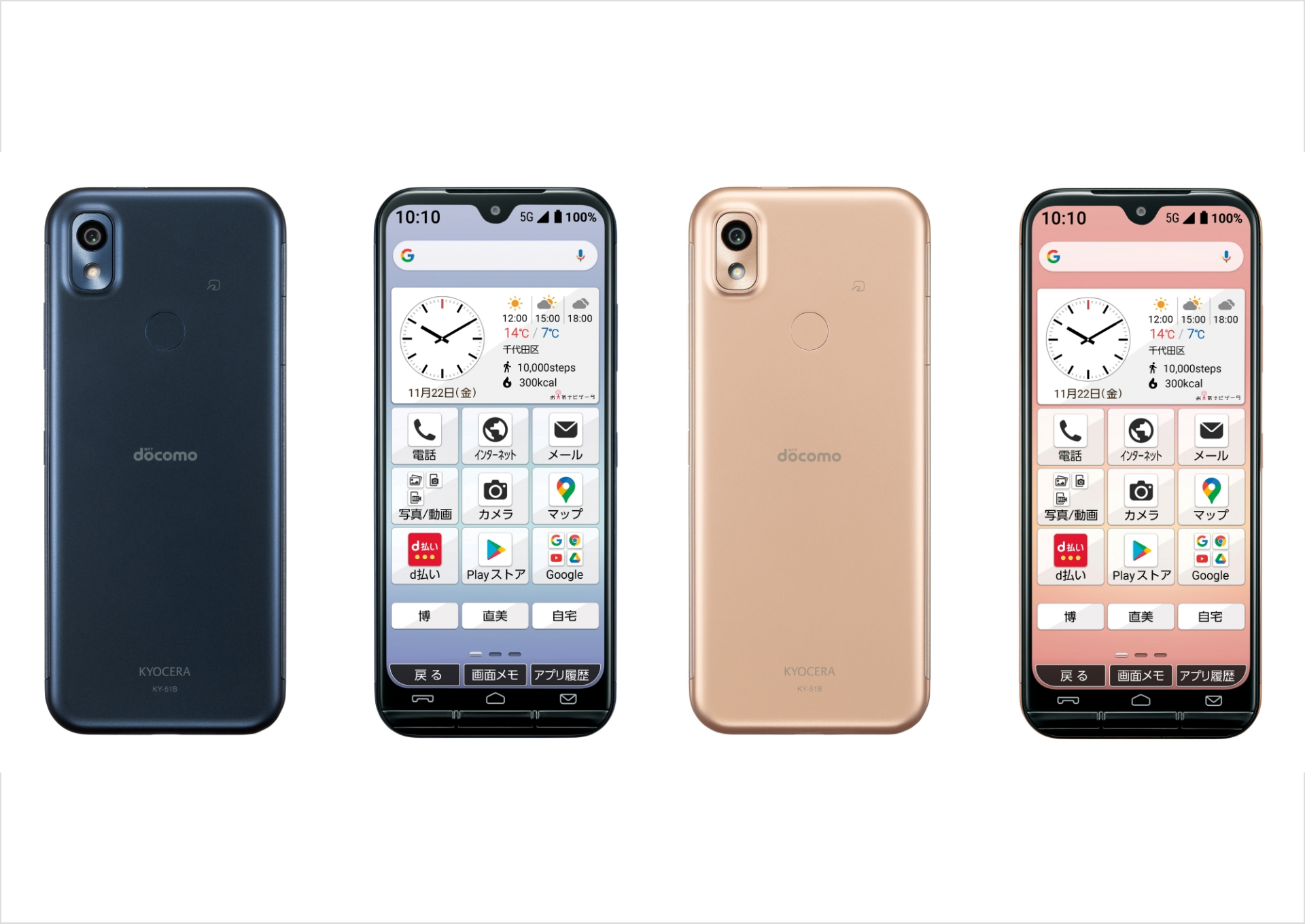 ドコモ、京セラ製の「あんしんスマホ KY-51B」を2022年2月以降に発売