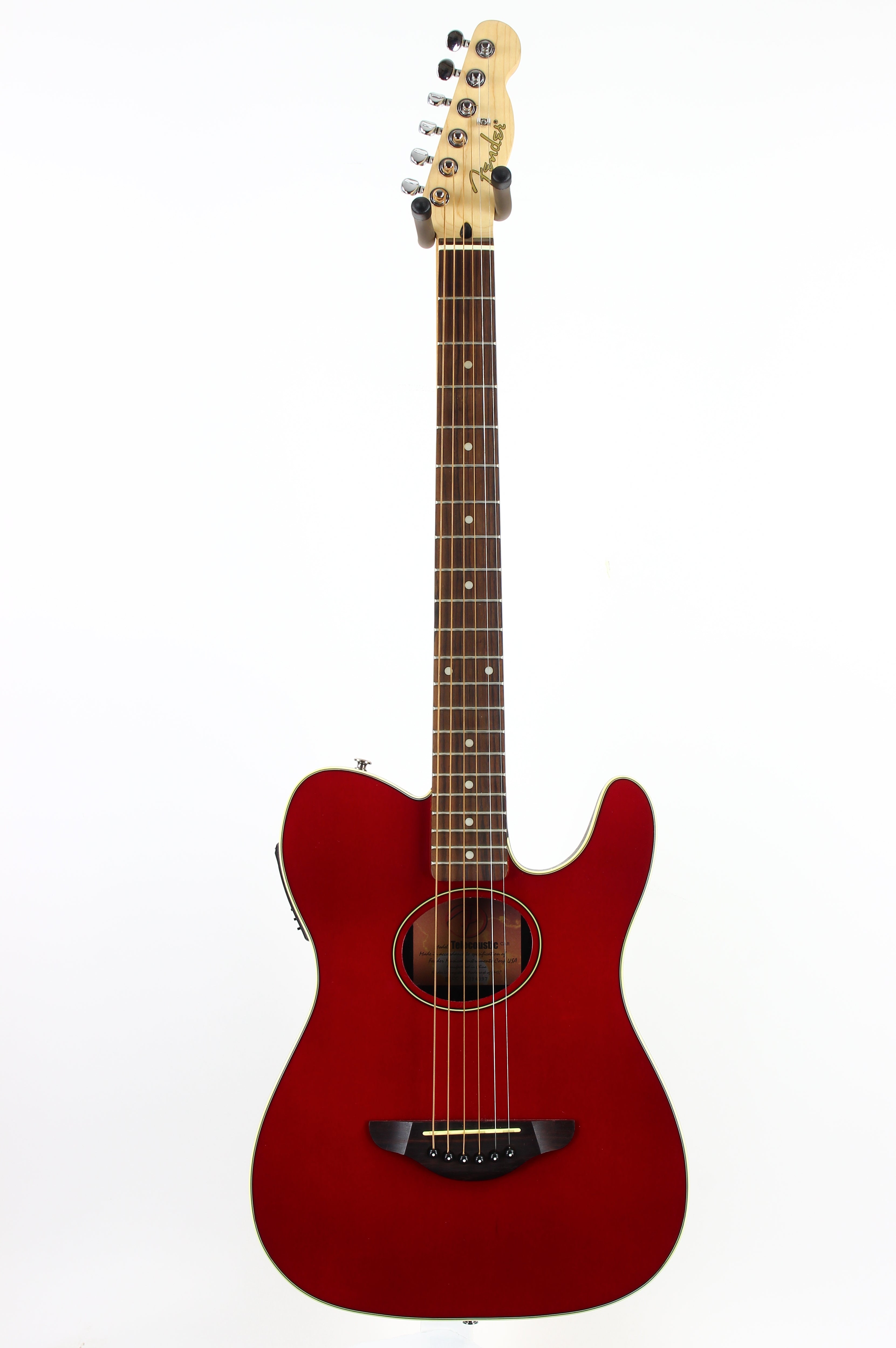 Fender Telecoustic Red Acoustic Electric Guitar – Kansas City