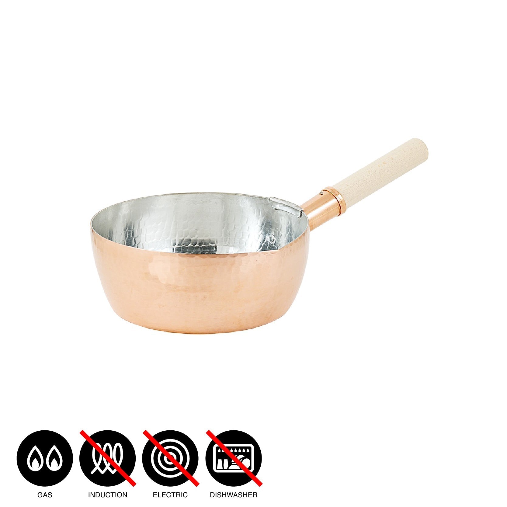 姫野作.本手打銅行平鍋