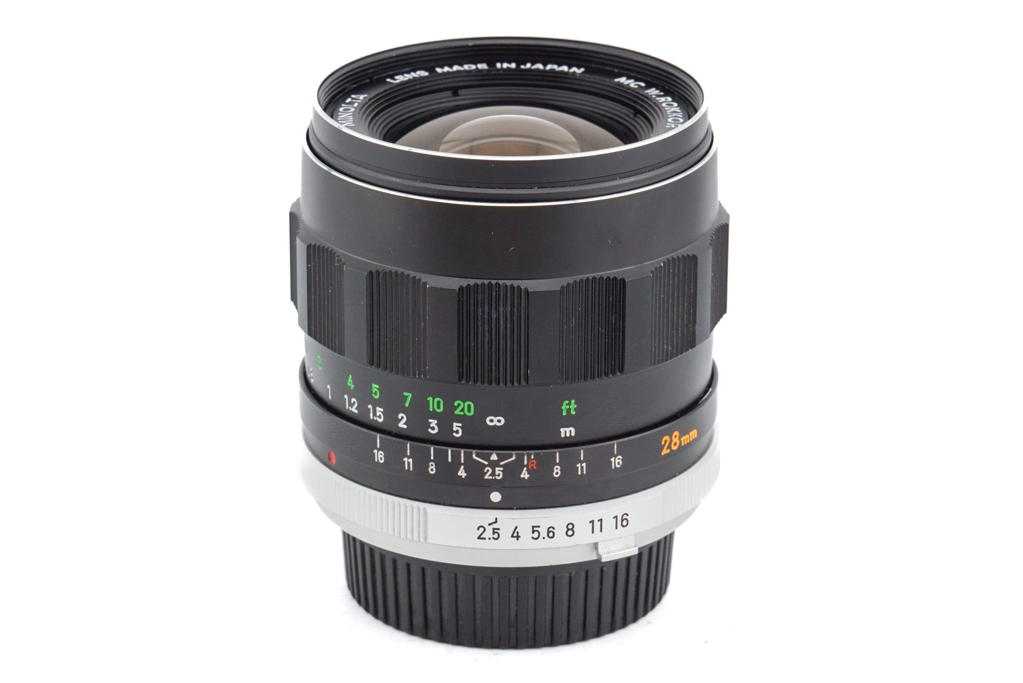 Minolta 28mm f2.5 MC W.Rokkor-SI - Lens – Kamerastore