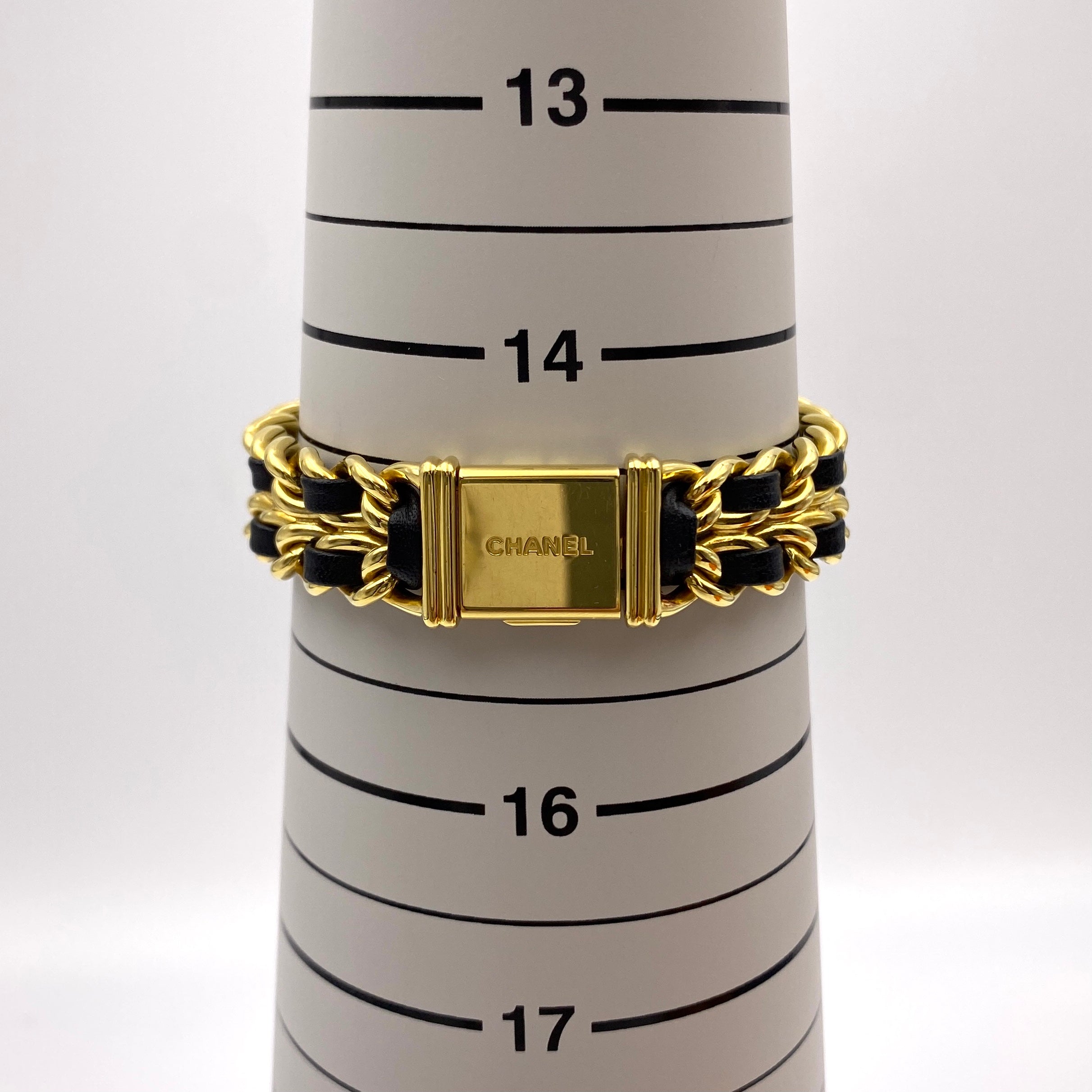 送料無料】CHANEL（シャネル）プルミエール Mサイズ QZ レザーベルト