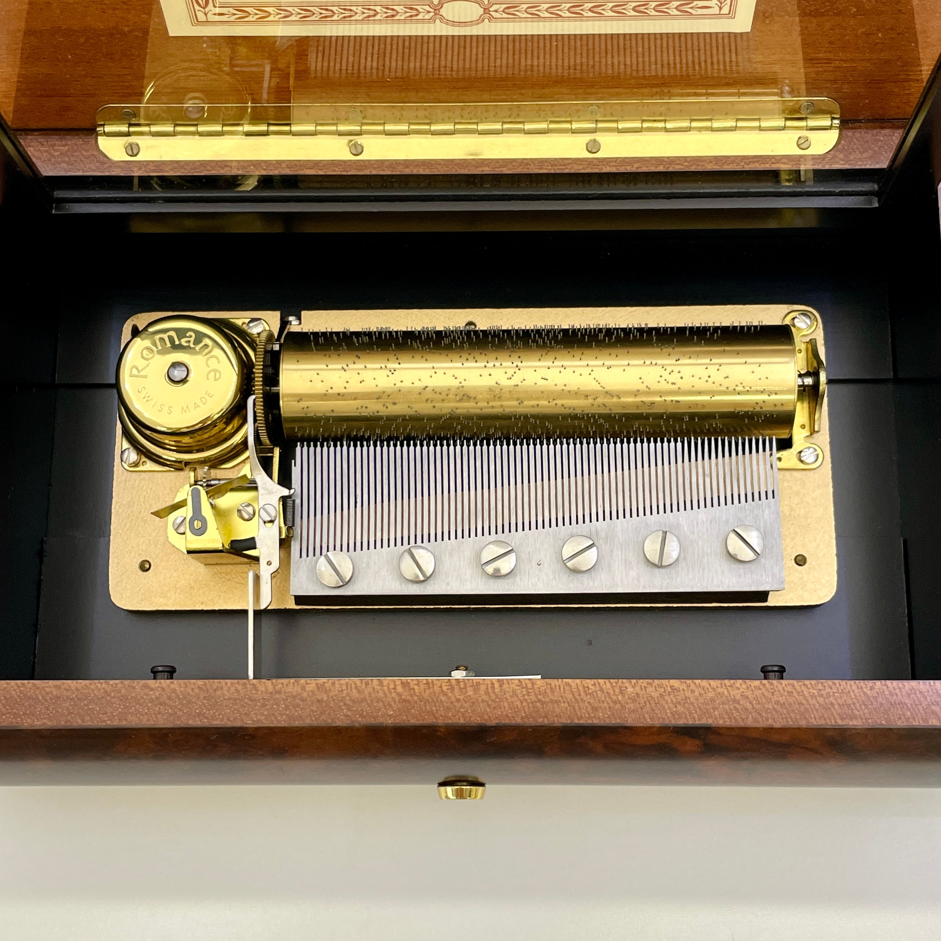 送料無料】REUGE（リュージュ）72弁 オルゴール 3曲収録 ショパン 英雄