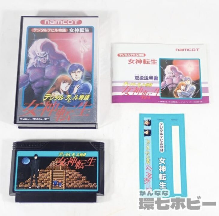 FC】ナムコ デジタルデビル物語 女神転生 箱・説明書あり ファミコン