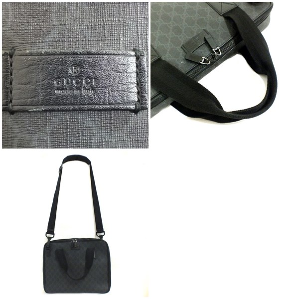 GUCCI グッチ 169934 200047 GGプラス ブリーフケース ビジネスバッグ