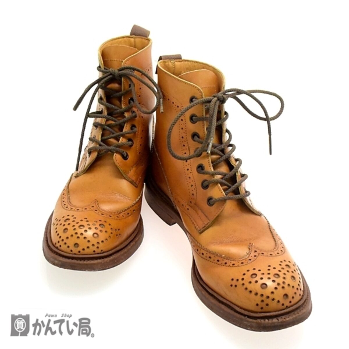 Tricker's トリッカーズ L2508 カントリーブーツ UK5 ブラウン 日本