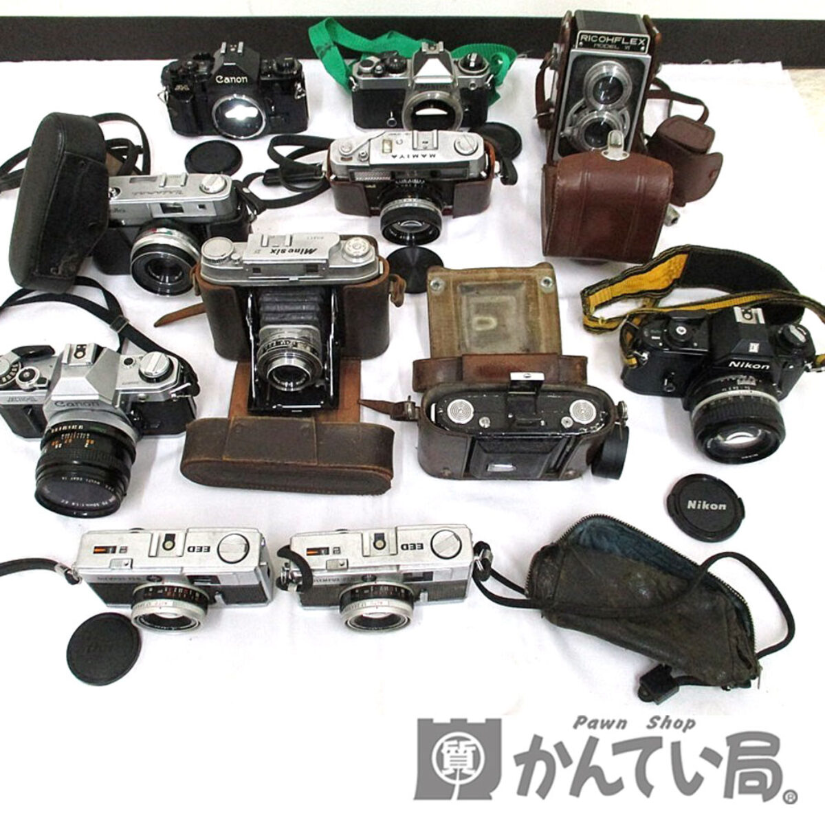 金沢久安店】ジャンク品のカメラを大量に買取させて頂きました｜まとめ