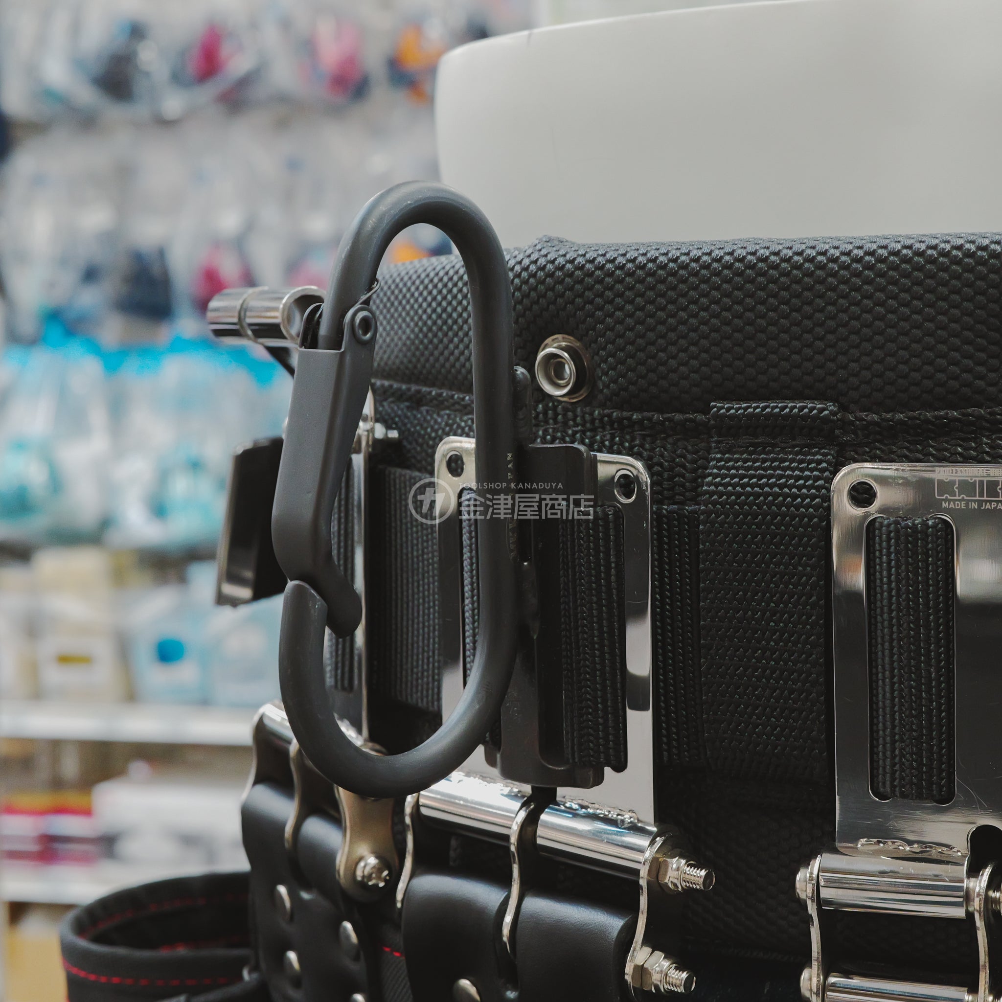 MKK 特殊黒染め 真黒カラビナ（大）SB-10