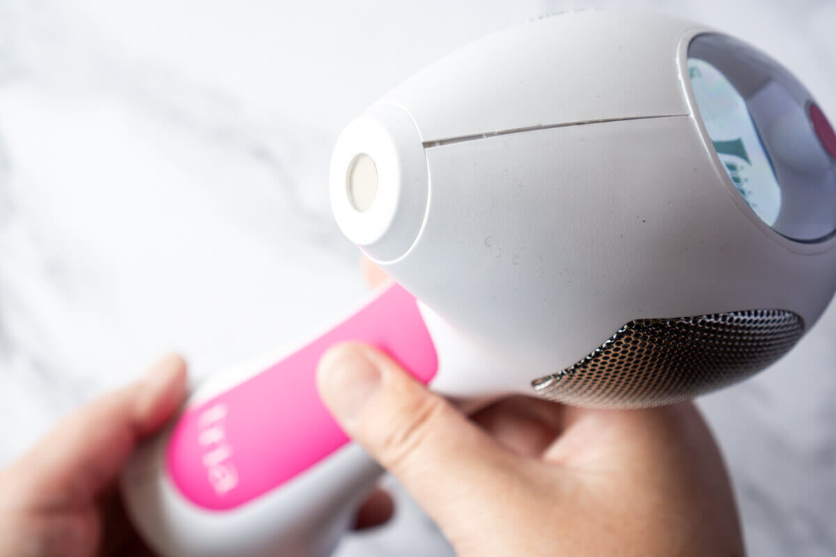 Tria Beauty LHR 4.0 レーザー脱毛器 ホワイト/ピンク ショップ トリア