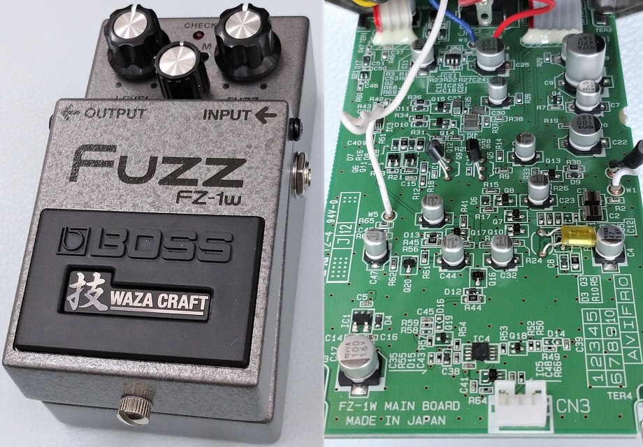 BOSS WAZA CRAFT FZ-1W FUZZ 解析